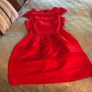 Red dress